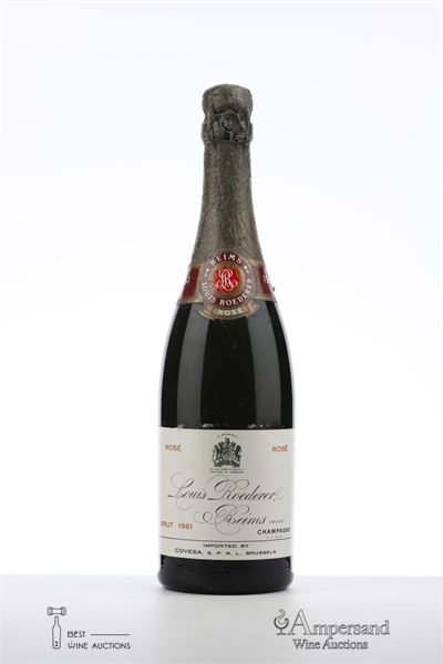 LOUIS ROEDERER ROSE 1961 - Louis Roederer - 1 Bottle