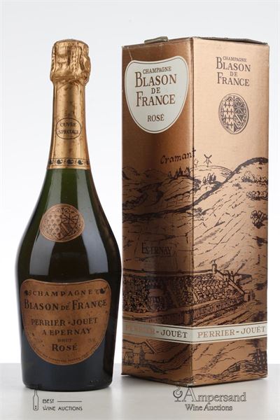 PERRIER JOUET BLASON DE FRANCE ROSE CUVEE SPECIALE NV - Perrier Jouet - 1 Bottle - Oc 1