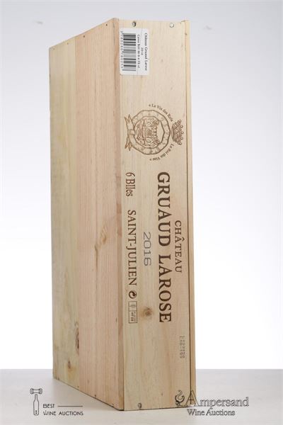 GRUAUD LAROSE 2016 - Mc - 6 Bottles - Owc 6