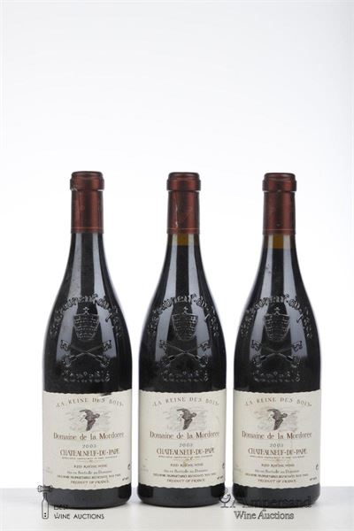 CHATEAUNEUF DU PAPE LA REINE DES BOIS 2003 - Domaine de la Mordoree - 3 Bottles