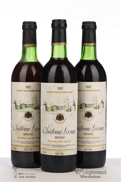 LIVRAN 1982 - Mc - 3 Bottles
