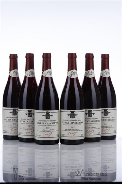 GEVREY CHAMBERTIN OSTREA 2003 - Trapet - 6 Bottles