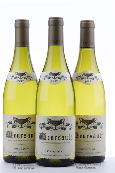 MEURSAULT 2017 - Coche Dury - 3 Bottles