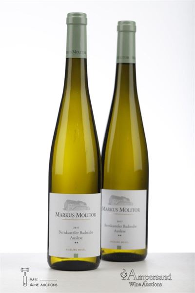 BERNKASTELER BADSTUBE RIESLING AUSLESE** 2017 - Markus Molitor - 2 Bottles