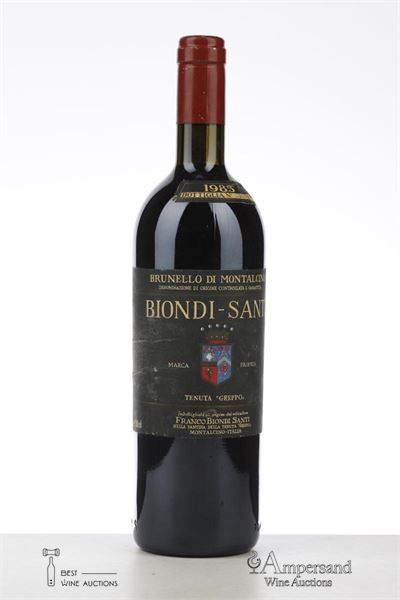 BRUNELLO DI MONTALCINO IL GREPPO 1985 - Biondi Santi - 1 Bottle