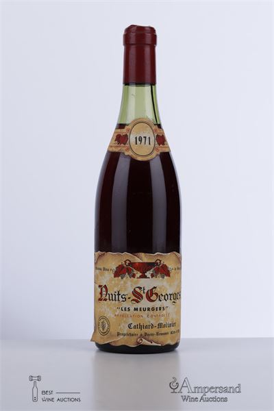 NUITS ST GEORGES LES MEURGERS 1971 - Cathiard Molinier - 1 Bottle