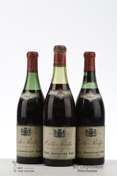 COTE ROTIE 1967 - Jaboulet - 3 Bottles