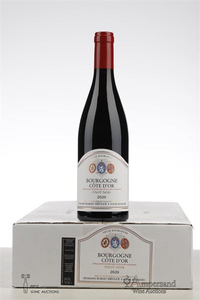 BOURGOGNE COTE D'OR PINOT NOIR 2020 - Robert Sirugue - 6 Bottles - Oc 6