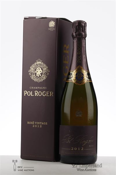 POL ROGER BRUT ROSE 2012 - Pol Roger - 1 Bottle - Oc 1