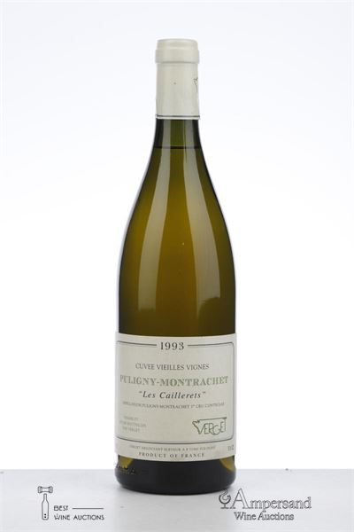 PULIGNY MONTRACHET LES CAILLERETS CUVEE VIEILLES VIGNES 1993 - Verget - 1 Bottle