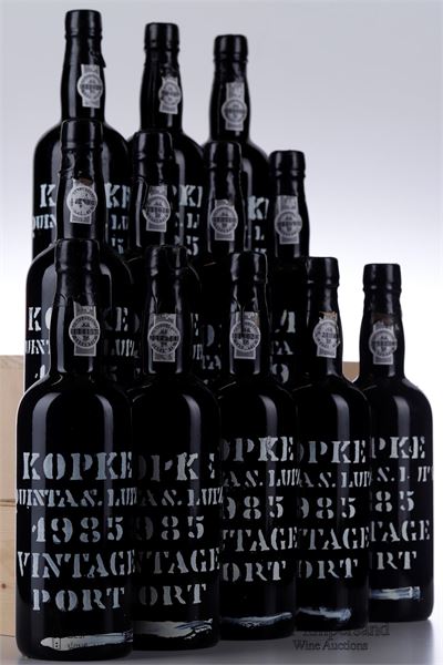 KOPKE VINTAGE PORT QUINTA SAO LUIZ 1985 - Kopke - 12 Bottles - Owc 12