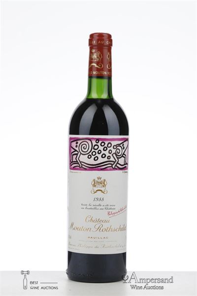 MOUTON ROTHSCHILD 1988 - Mc - 1 Bottle