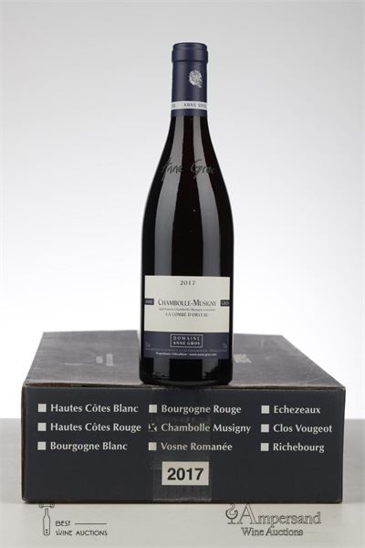 CHAMBOLLE MUSIGNY LA COMBE D'ORVEAU 2017 - Anne Gros - 6 Bottles - Oc 6