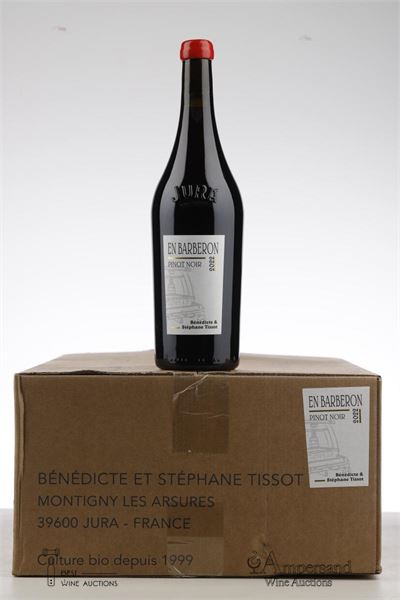 COTES DU JURA EN BARBERON PINOT NOIR 2022 - Benedicte et Stephane Tissot - 12 Bottles - Oc 12