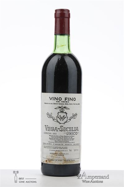 VEGA SICILIA UNICO 1953 - Vega Sicilia - 1 Bottle