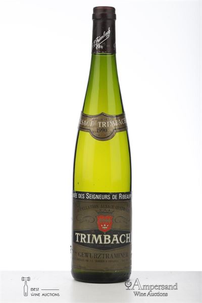 GEWURZTRAMINER CUVEE DES SEIGNEURS DE RIBEAUPIERRE 1990 - Trimbach - 1 Bottle