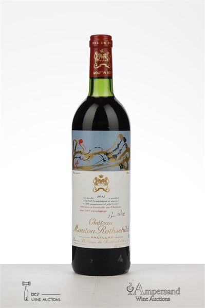 MOUTON ROTHSCHILD 1981 - Mc - 1 Bottle
