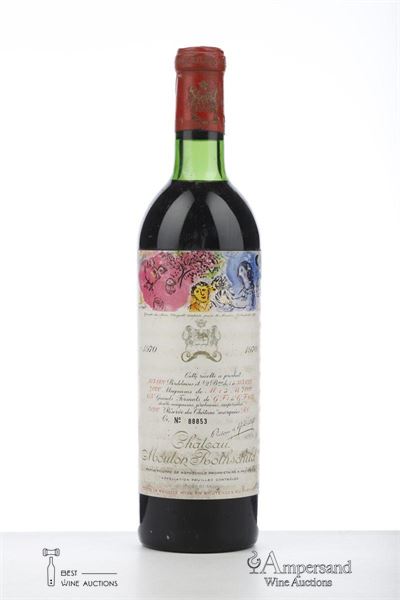 MOUTON ROTHSCHILD 1970 - Mc - 1 Bottle