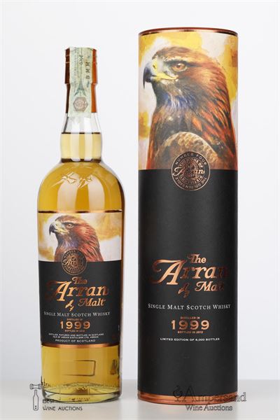 ARRAN THE GOLDEN EAGLE 1999 - Bottled 2012 - Alc 46.0% - 1 Bottle