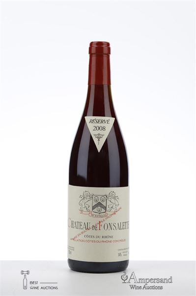 CHATEAU DE FONSALETTE 2008 - Rayas - 1 Bottle