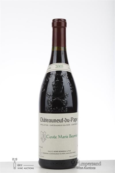 CHATEAUNEUF DU PAPE CUVEE MARIE BEURRIER 2005 - Henri Bonneau - 1 Bottle