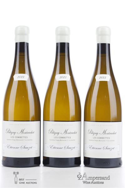 PULIGNY MONTRACHET LES COMBETTES 2023 - Etienne Sauzet - 3 Bottles