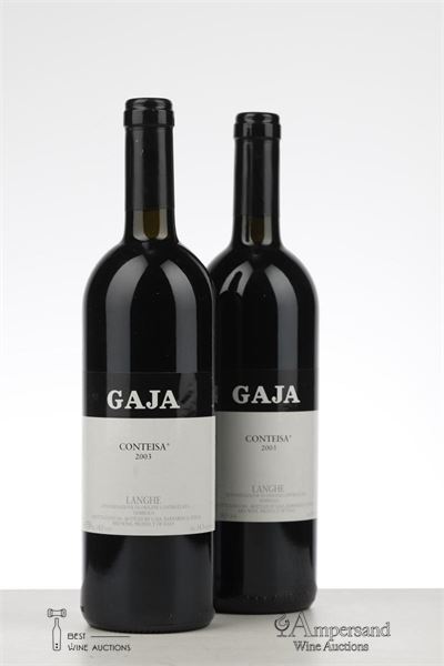CONTEISA LANGHE 2003 - Gaja - 2 Bottles