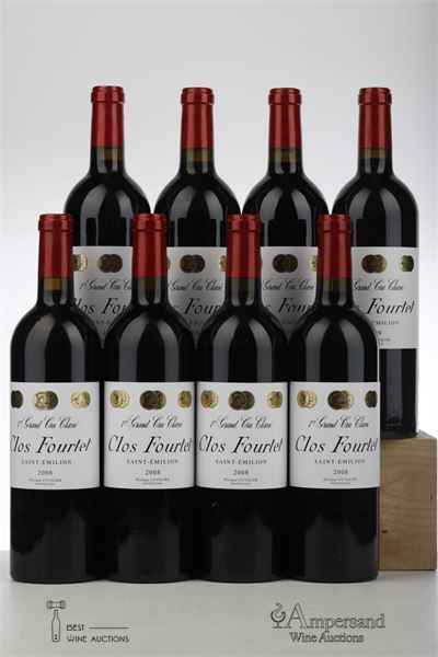 CLOS FOURTET 2008 - Mc - 8 Bottles - Owc 12