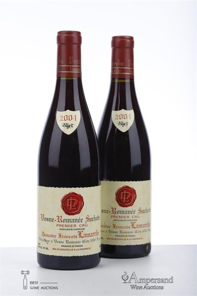 VOSNE ROMANEE LES SUCHOTS 2004 - Francois Lamarche - 2 Bottles
