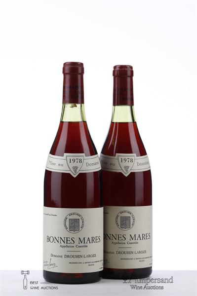 BONNES MARES 1978 - Drouhin Laroze - 2 Bottles