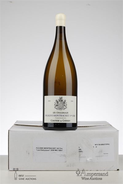 PULIGNY MONTRACHET LES CHALUMAUX 2020 - Comtesse de Cherisey - 3 Magnums - Oc 3