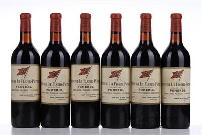 LA FLEUR PETRUS 1970 - Jacques Feys - 6 Bottles