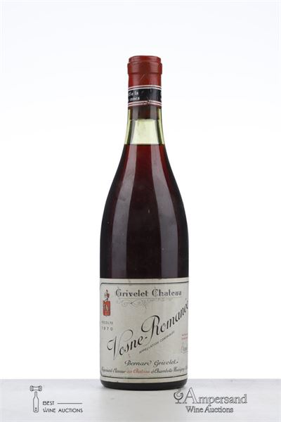 VOSNE ROMANEE 1970 - Grivelet - 1 Bottle