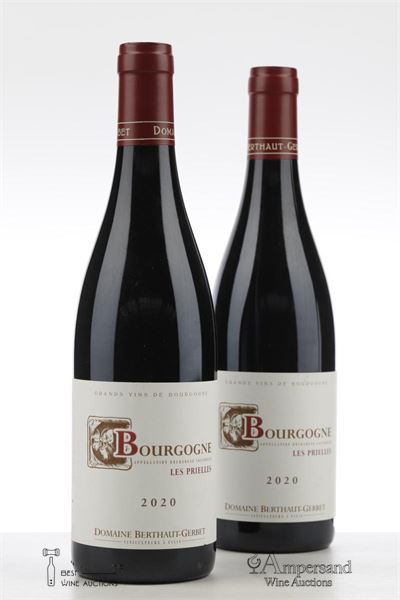 BOURGOGNE ROUGE LES PRIELLES 2020 - Berthaut Gerbet - 2 Bottles