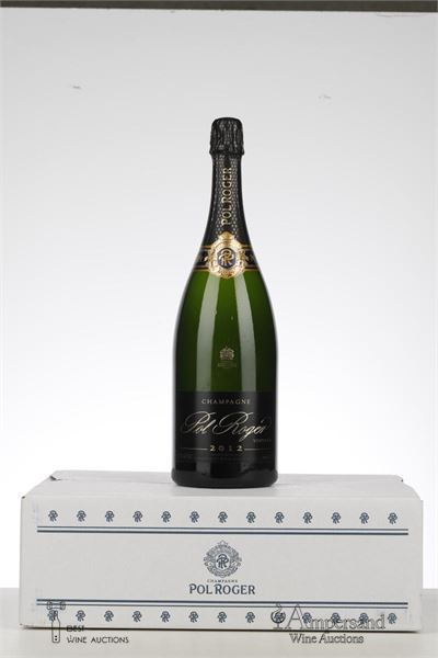 POL ROGER VINTAGE BRUT 2012 - Pol Roger - 3 Magnums - Oc 1