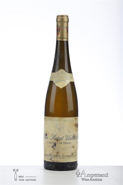 PINOT GRIS CLOS ST URBAIN RANGEN DE THANN 2005 - Zind Humbrecht - 1 Bottle