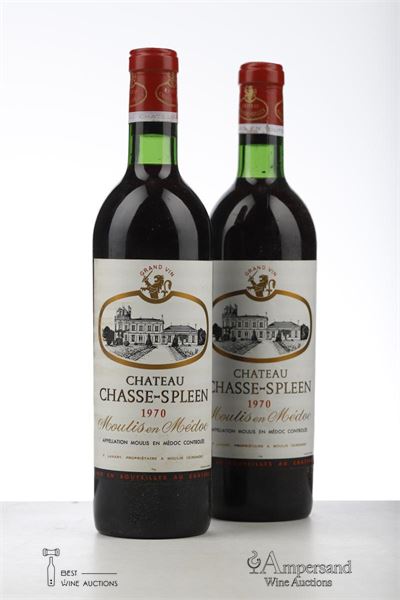 CHASSE SPLEEN 1970 - Mc - 2 Bottles