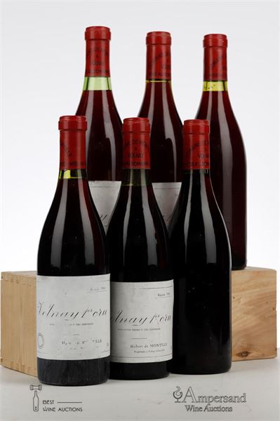 VOLNAY 1ER CRU 1984 - Hubert de Montille - 6 Bottles