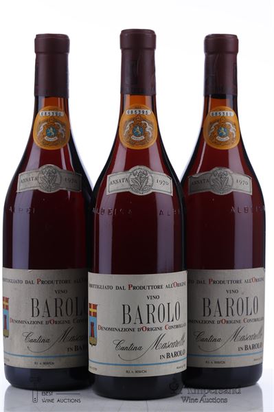 BAROLO 1970 - Cantina Mascarello  - 3 Bottles