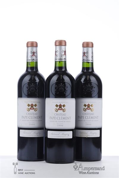 PAPE CLEMENT 2006 - Mc - 3 Bottles