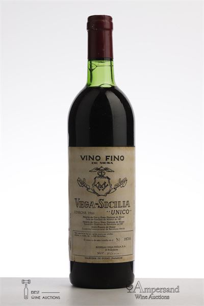 VEGA SICILIA UNICO 1966 - Vega Sicilia - 1 Bottle