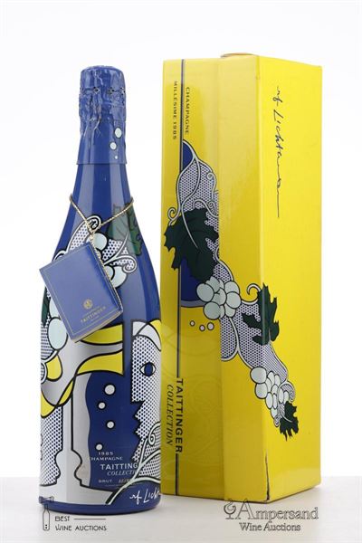 TAITTINGER COLLECTION LICHTENSTEIN 1985 - Taittinger - 1 Bottle - Oc 1