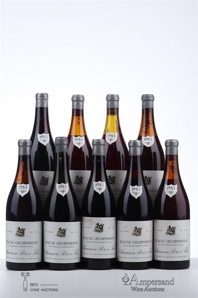 BEAUNE CHAMPIMONTS 1983 - Chanson - Mb - 9 Bottles