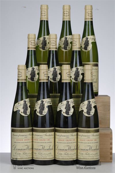 GEWURZTRAMINER FURSTENTUM CUVEE LAURENCE 1993 - Weinbach - 10 Bottles