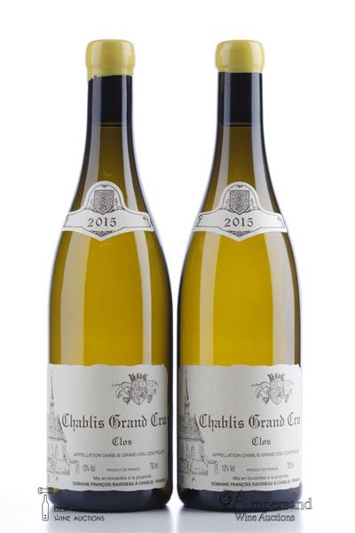 CHABLIS CLOS 2015 - Raveneau - 2 Bottles