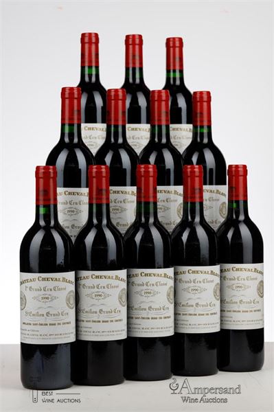 CHEVAL BLANC 1990  - 12 Bottles - Owc 12