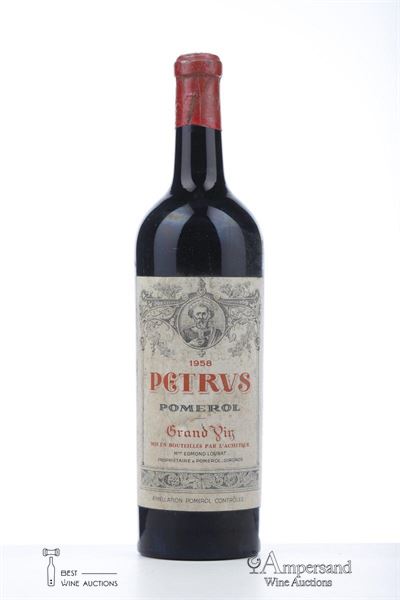 PETRUS 1958 - Jules Van de Velde - Mb - 1 Bottle