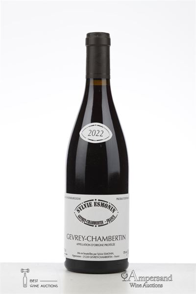 GEVREY CHAMBERTIN 2022 - Sylvie Esmonin - 1 Bottle