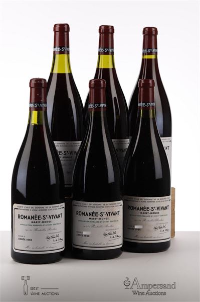 ROMANEE ST VIVANT 1996 - Domaine de la Romanee Conti - 6 Magnums - Owc 6
