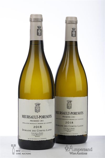 MEURSAULT PORUSOT 2018 - Comtes Lafon - 2 Bottles